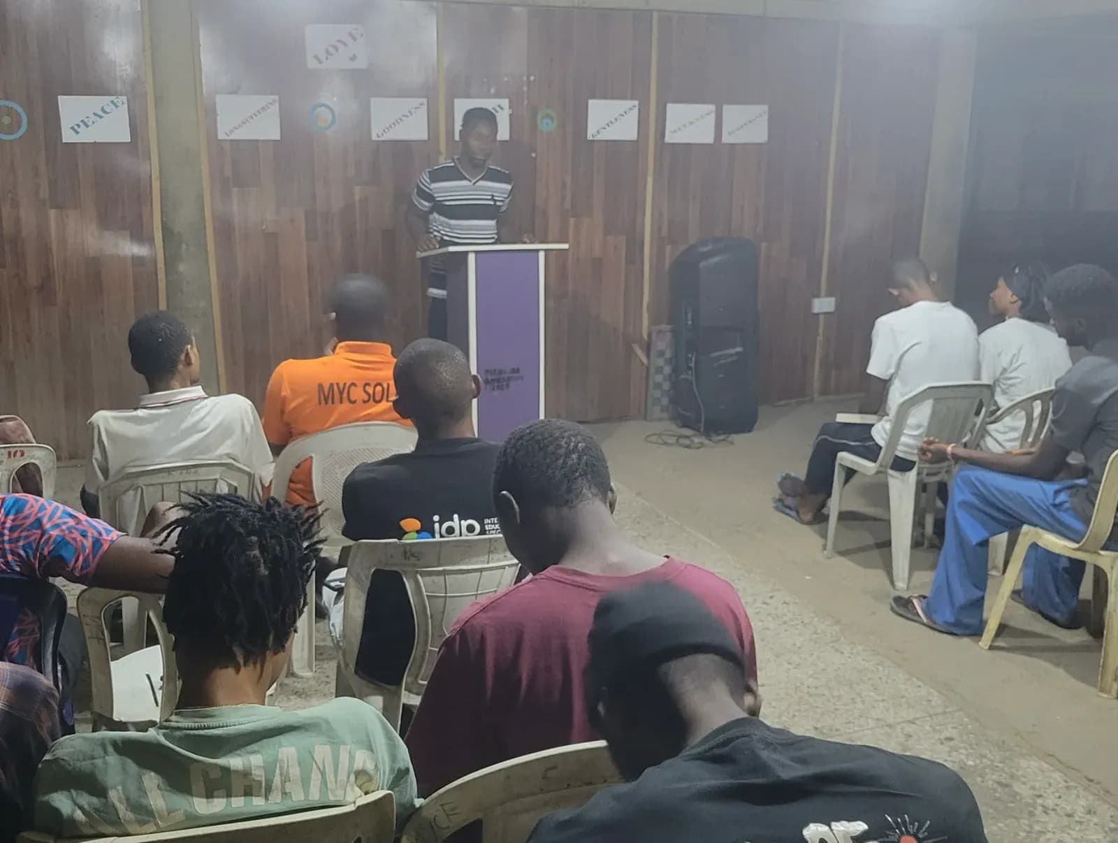 Word meeting at corpers fellowship