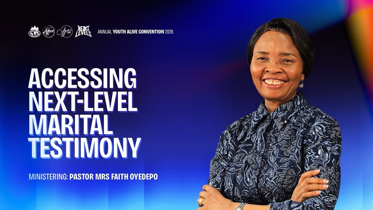 AYAC 2026 | Accessing Next-Level Marital Testimony | Pastor Faith Oyedepo
