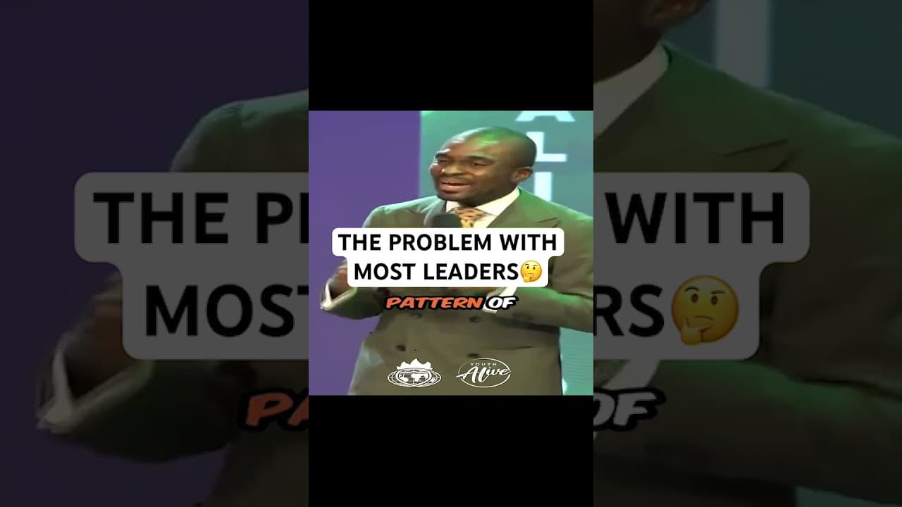 THIS IS THE MISTAKE CHURCH LEADERS MAKEπ€ - PASTOR DAVID OYEDEPO JUNIOR #livingfaithchurch #bishop